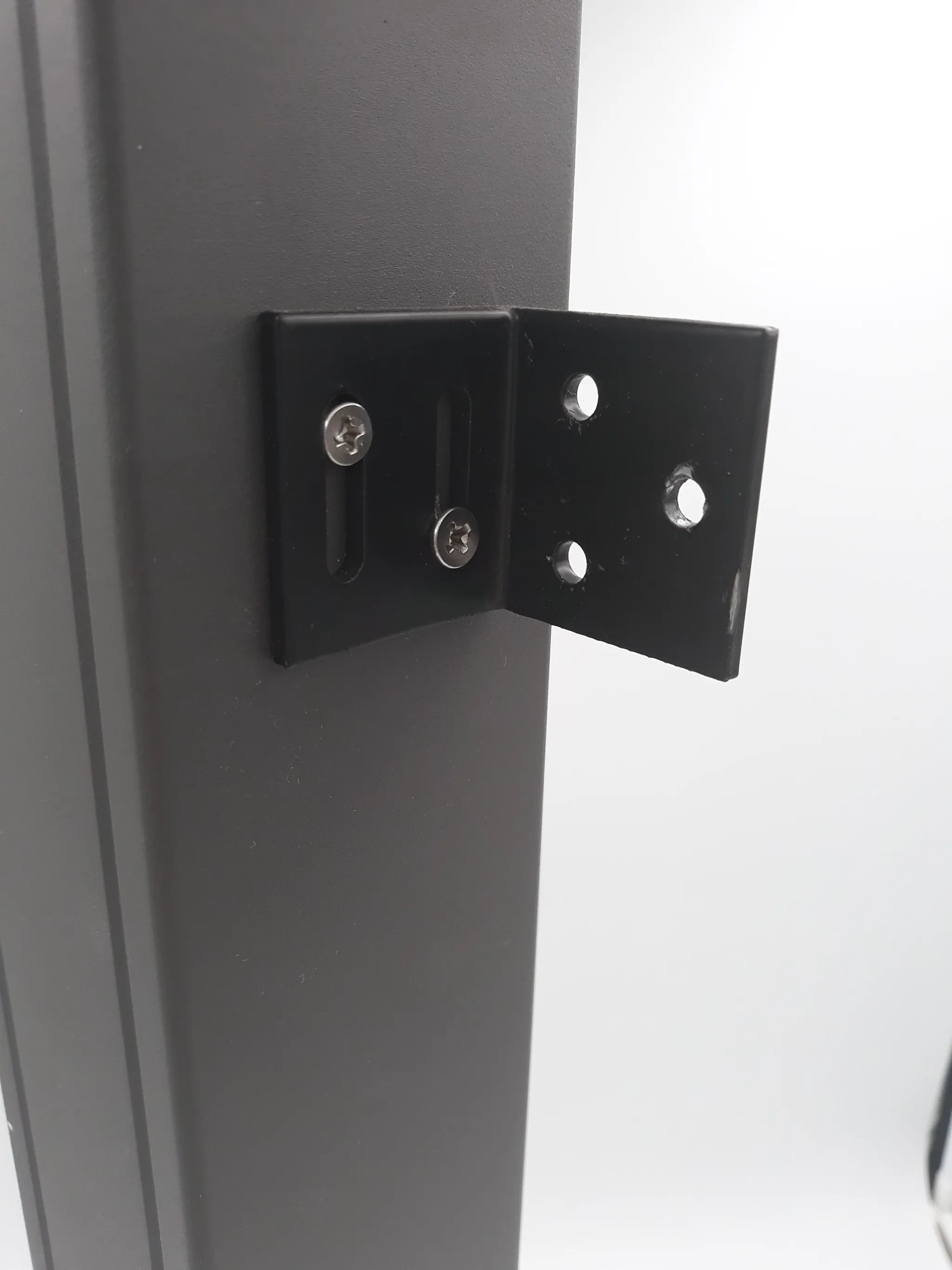 HORI WPC Sichtschutzzaun Lamellenzaun Komplettset Bausatz 17