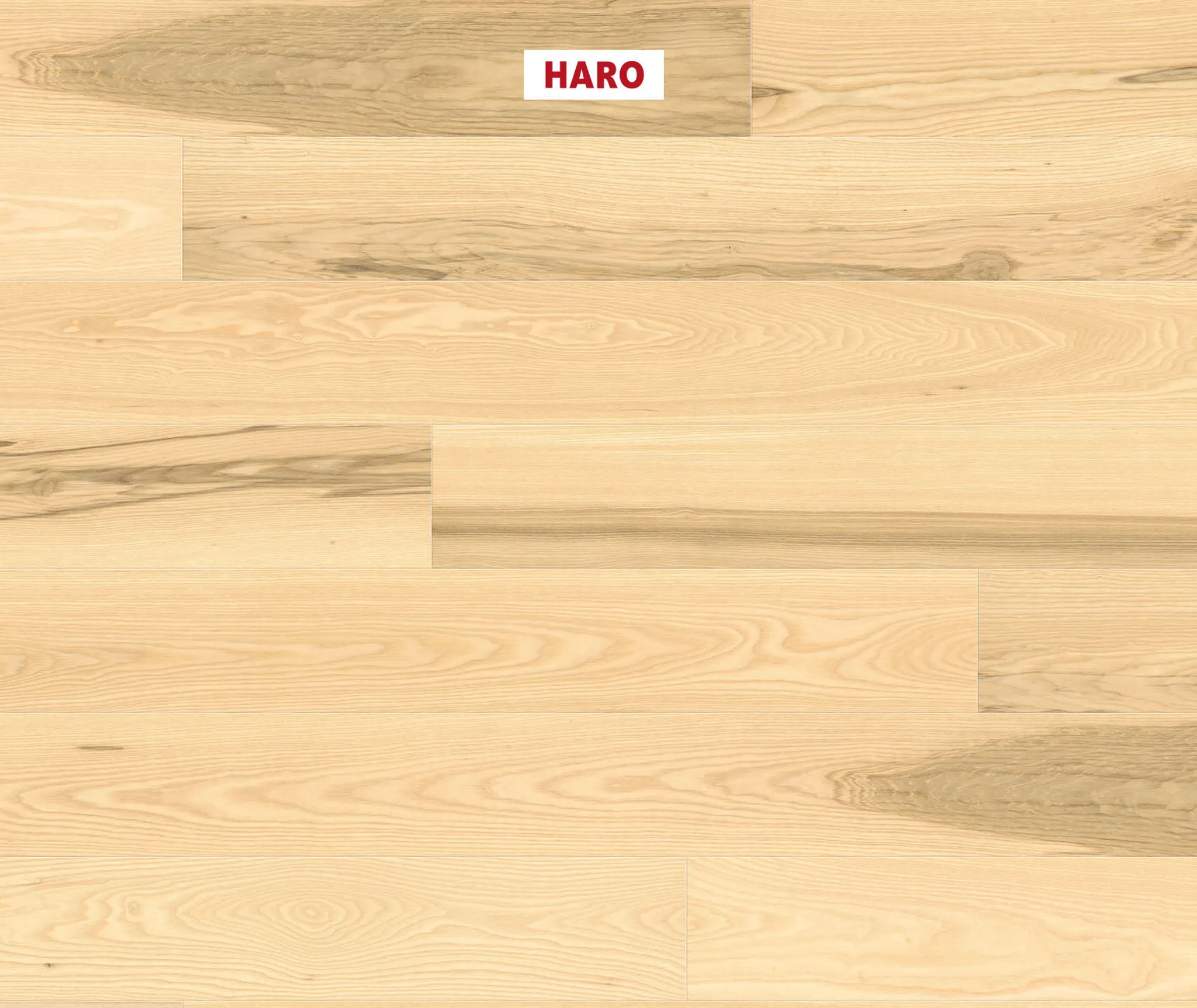 HARO Parkett 4000 Esche invisible strukturiert Landhausdiele 0
