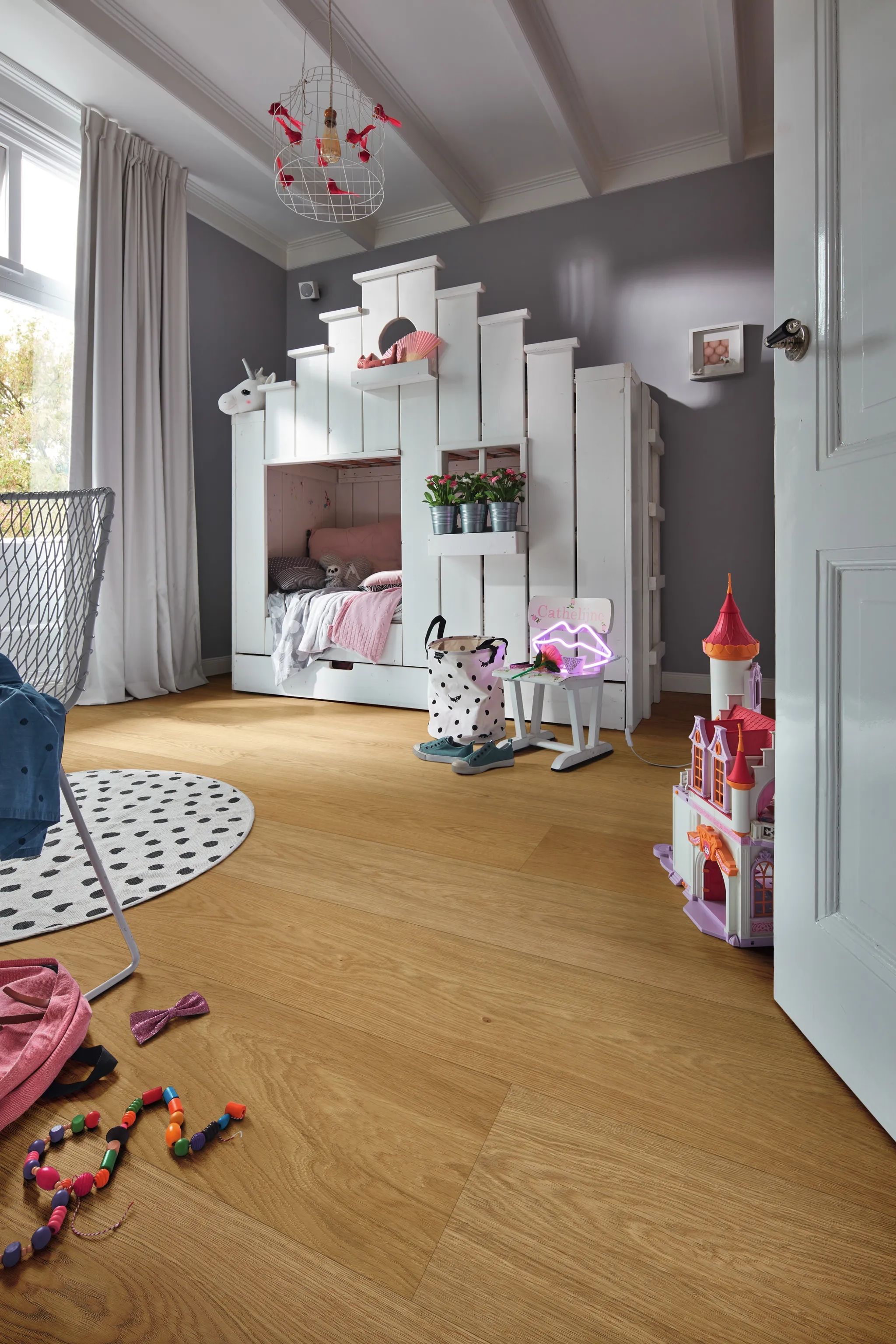 MEISTER Lindura Holzboden HD 400 Eiche natur 8913 gebürstet Landhausdiele 5G Dry® 1
