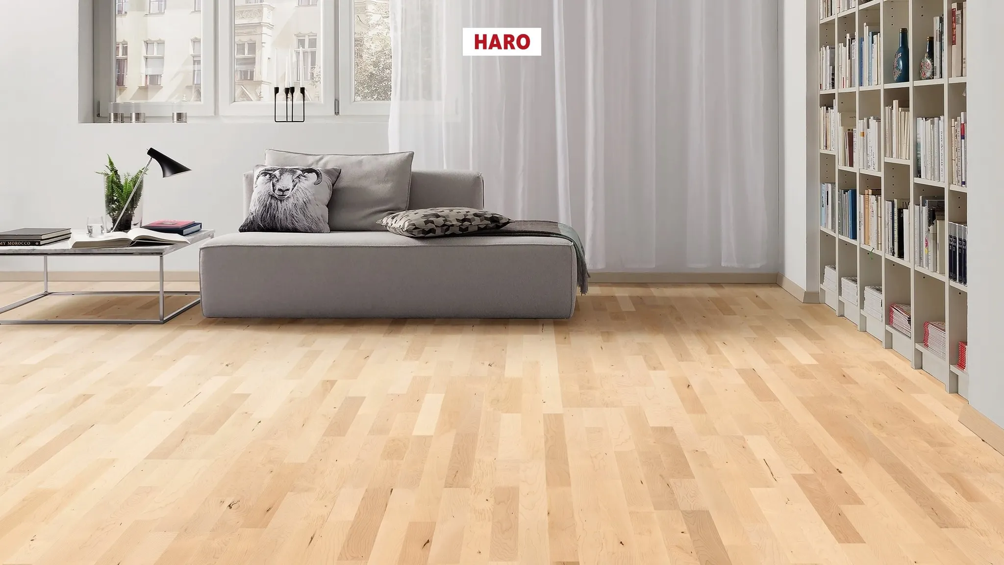 HARO Parkett 4000 Canadischer Ahorn Favorit Schiffsboden 2