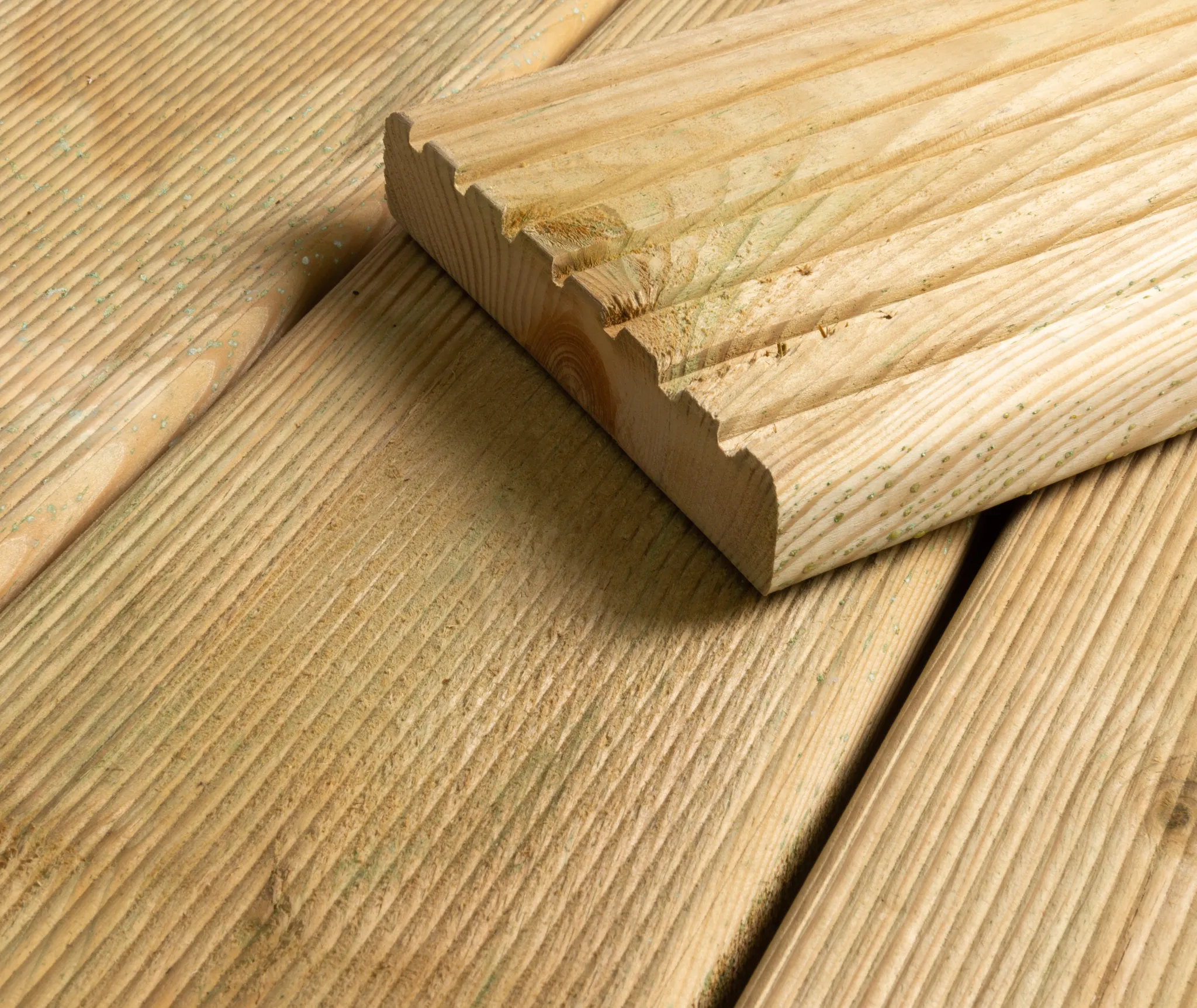 HORI Terrassendielen Kiefer kesseldruckimprägniert grün 28x145mm 3