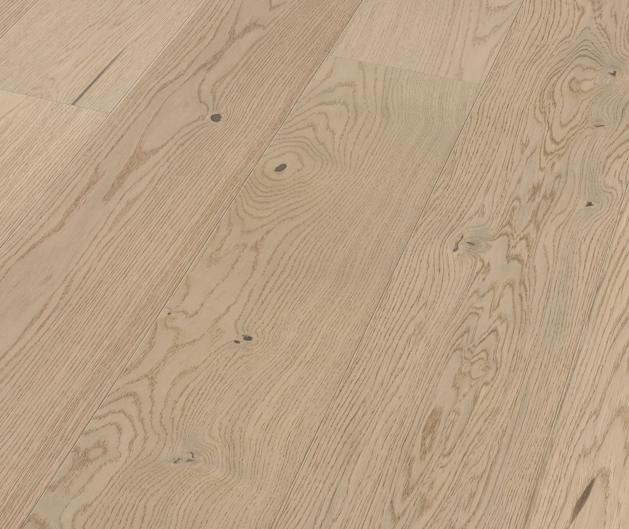 MEISTER Natureflex Holzboden HD 100 Eiche lebhaft cremeweiß gebürstet Landhausdiele 0