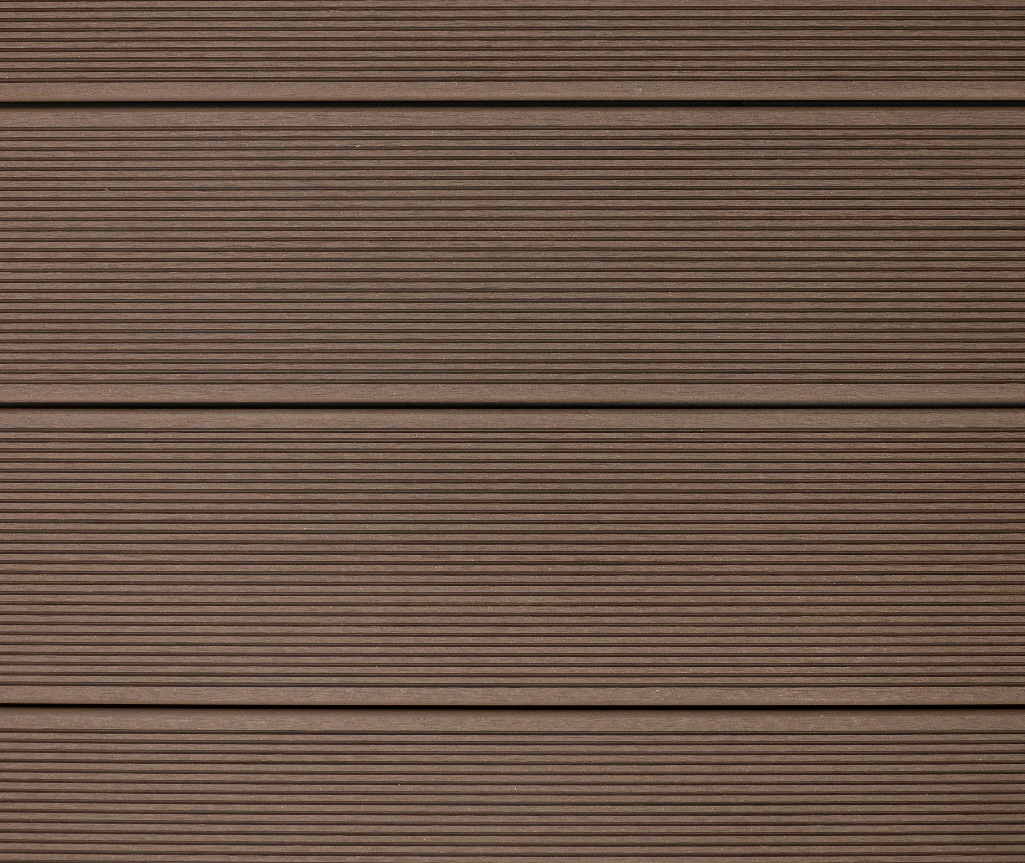 HORI Terrassendielen Komplettset WPC/BPC Vollprofil massiv braun 20 x 145 mm 6