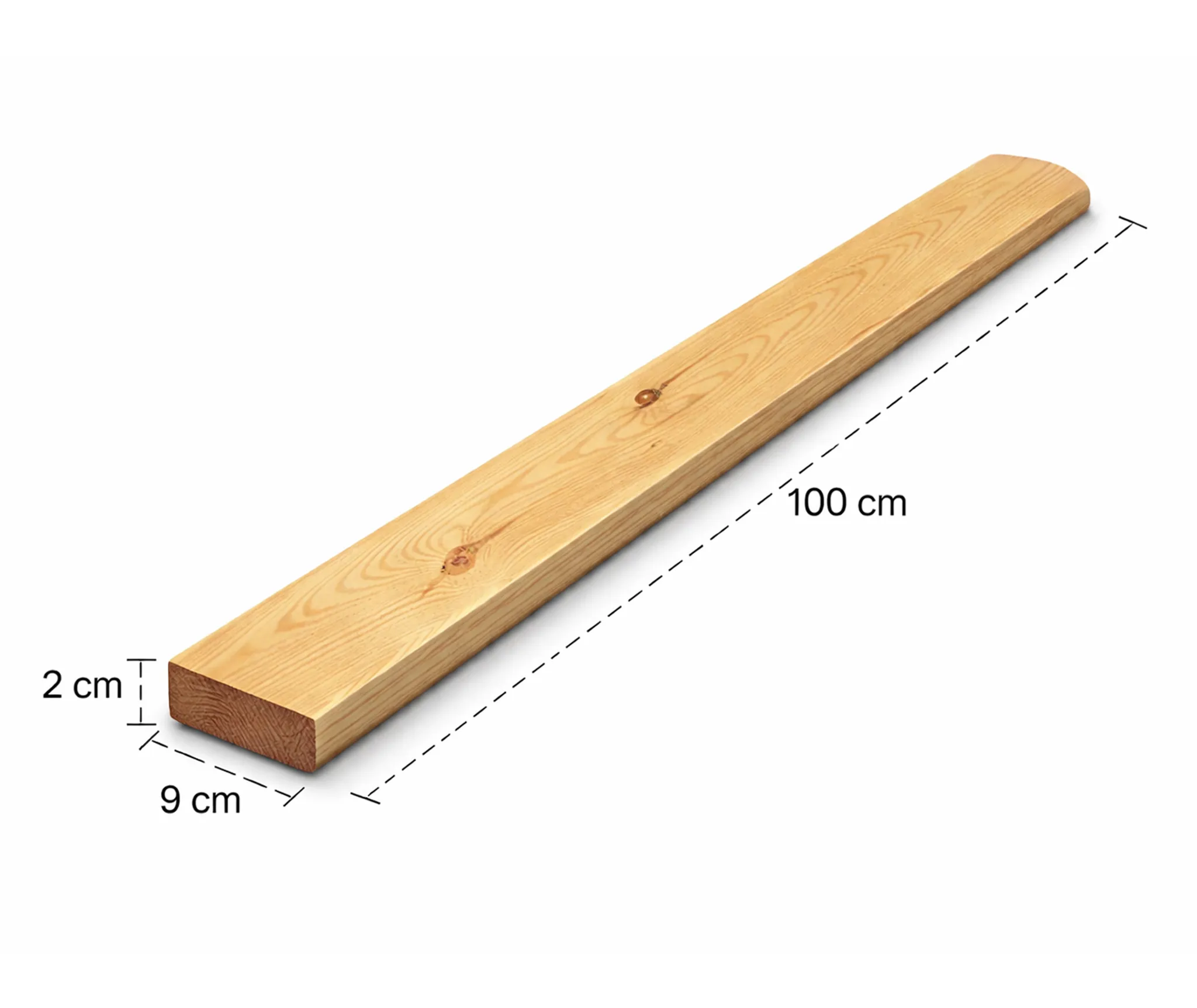 TETZNER & JENTZSCH Zaunlatte 100 cm, kesseldruckimprägniert 0