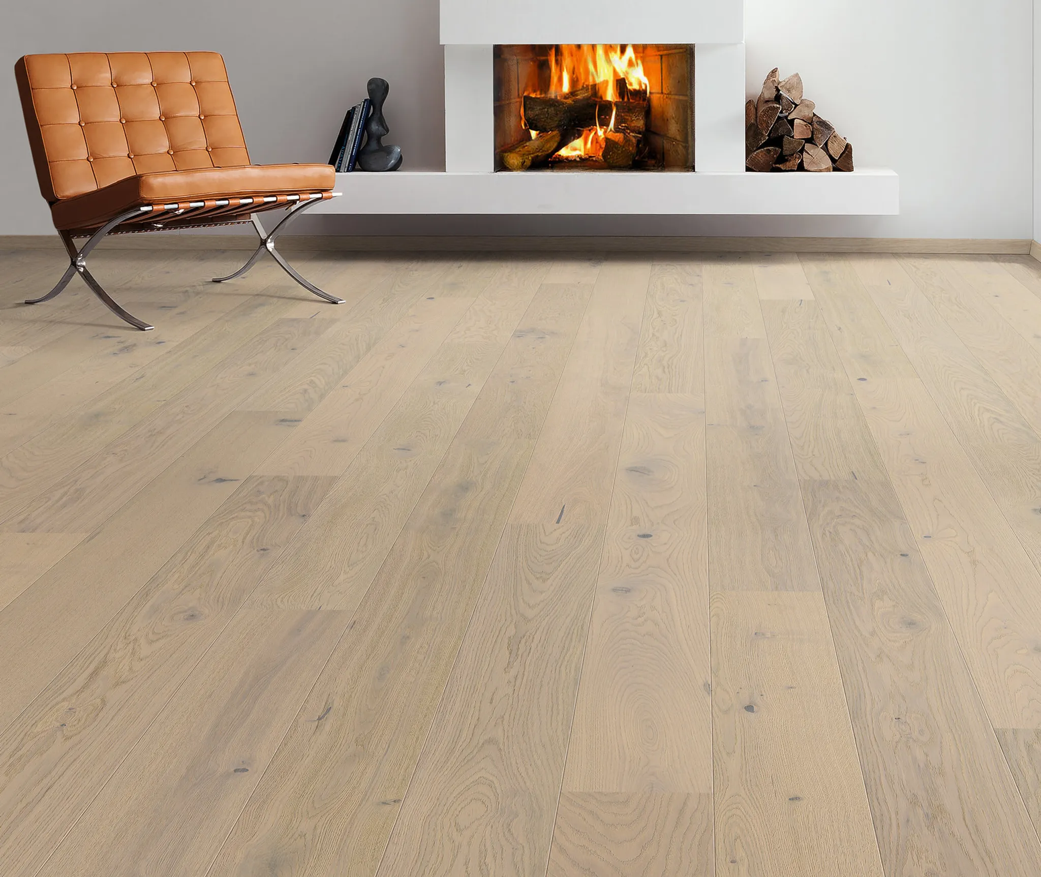 HORI Quick Parkett Universal Eiche Sandgrau strukturiert Landhausdiele 2