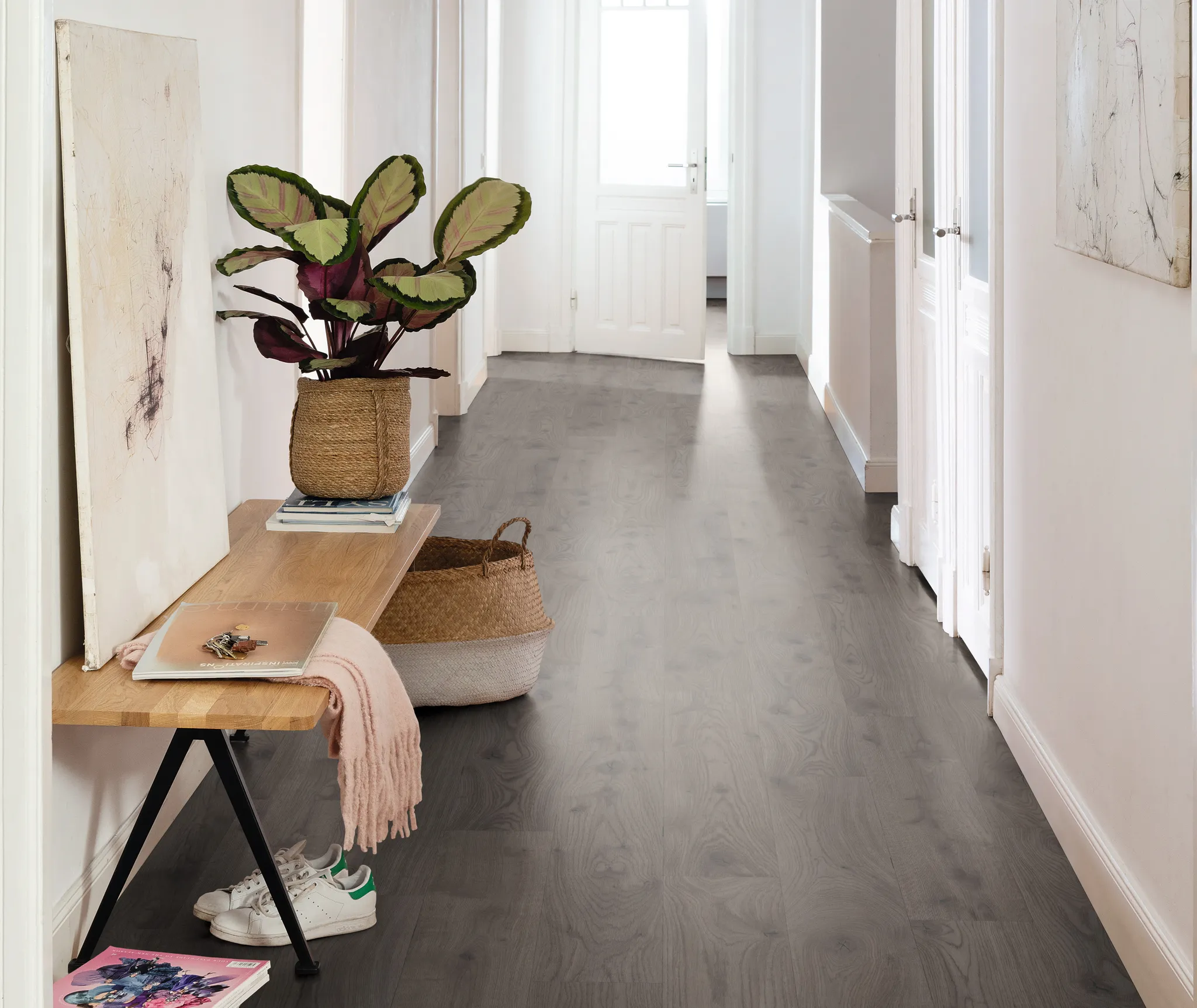 EGGER Klick-Designboden PRO Design Almington Eiche dunkel EPD042 Landhausdiele 2