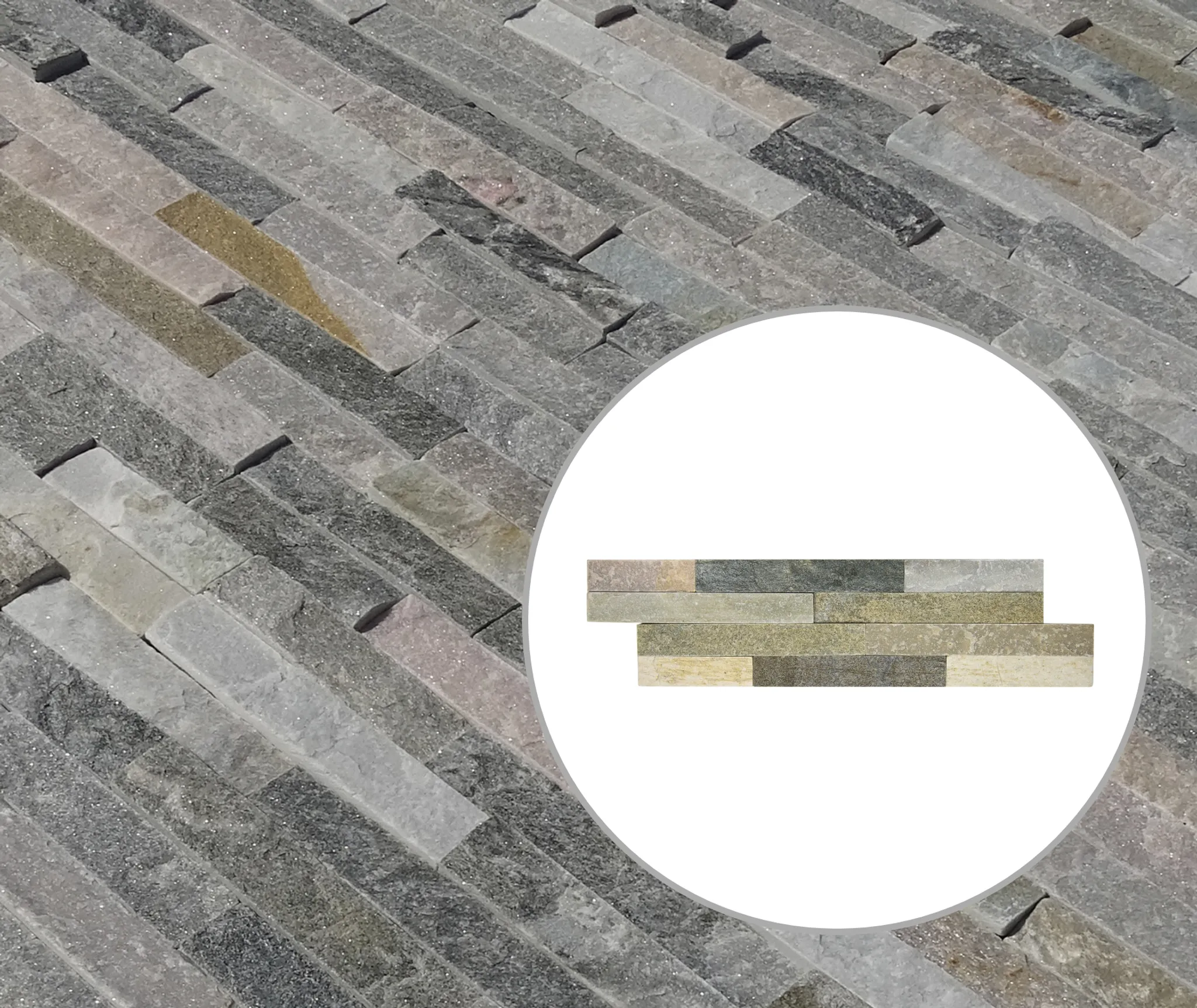 HORI Wandverkleidung Natursteinverblender Makalu Colour Mix 0