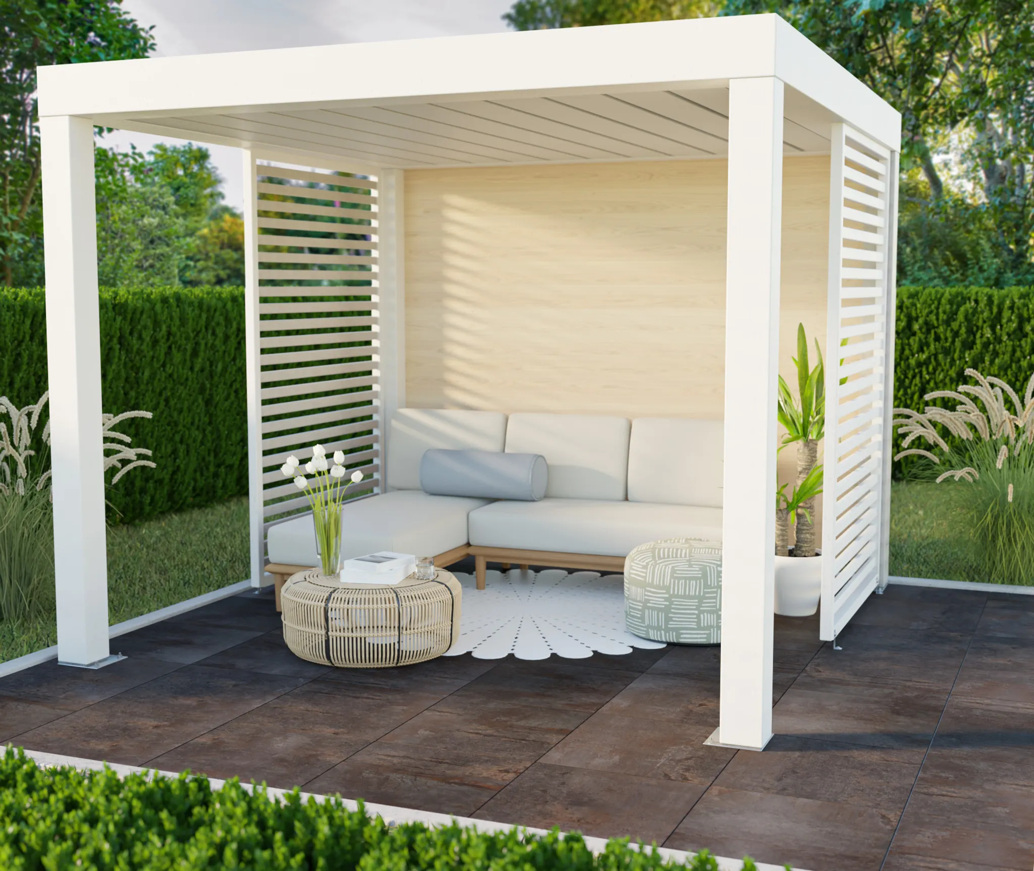 HORI Terrassenplatten Pisa Kupfergrau Feinsteinzeug Steinoptik 4