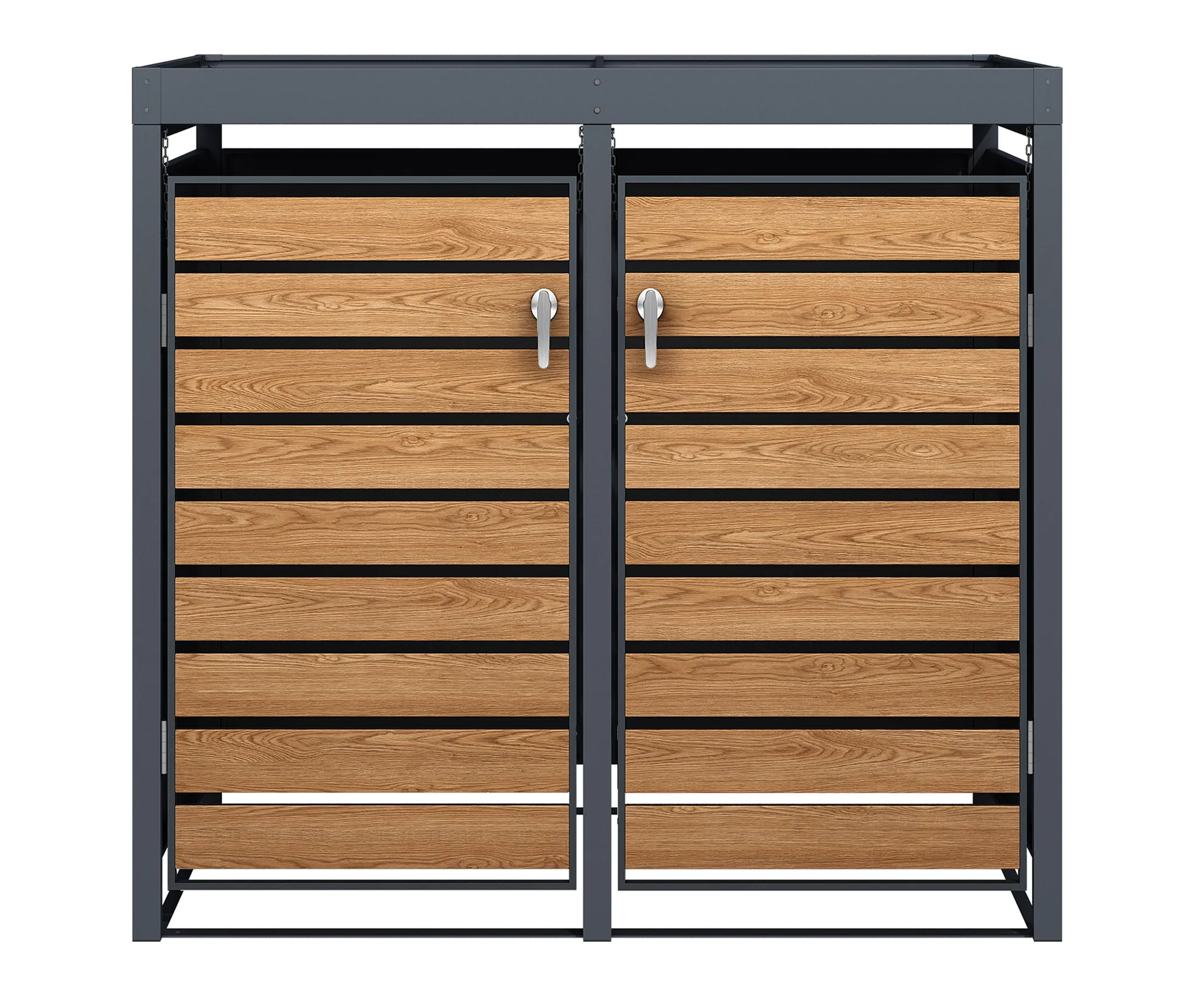 HORI Mülltonnenbox Cleanman 1 Wood 1