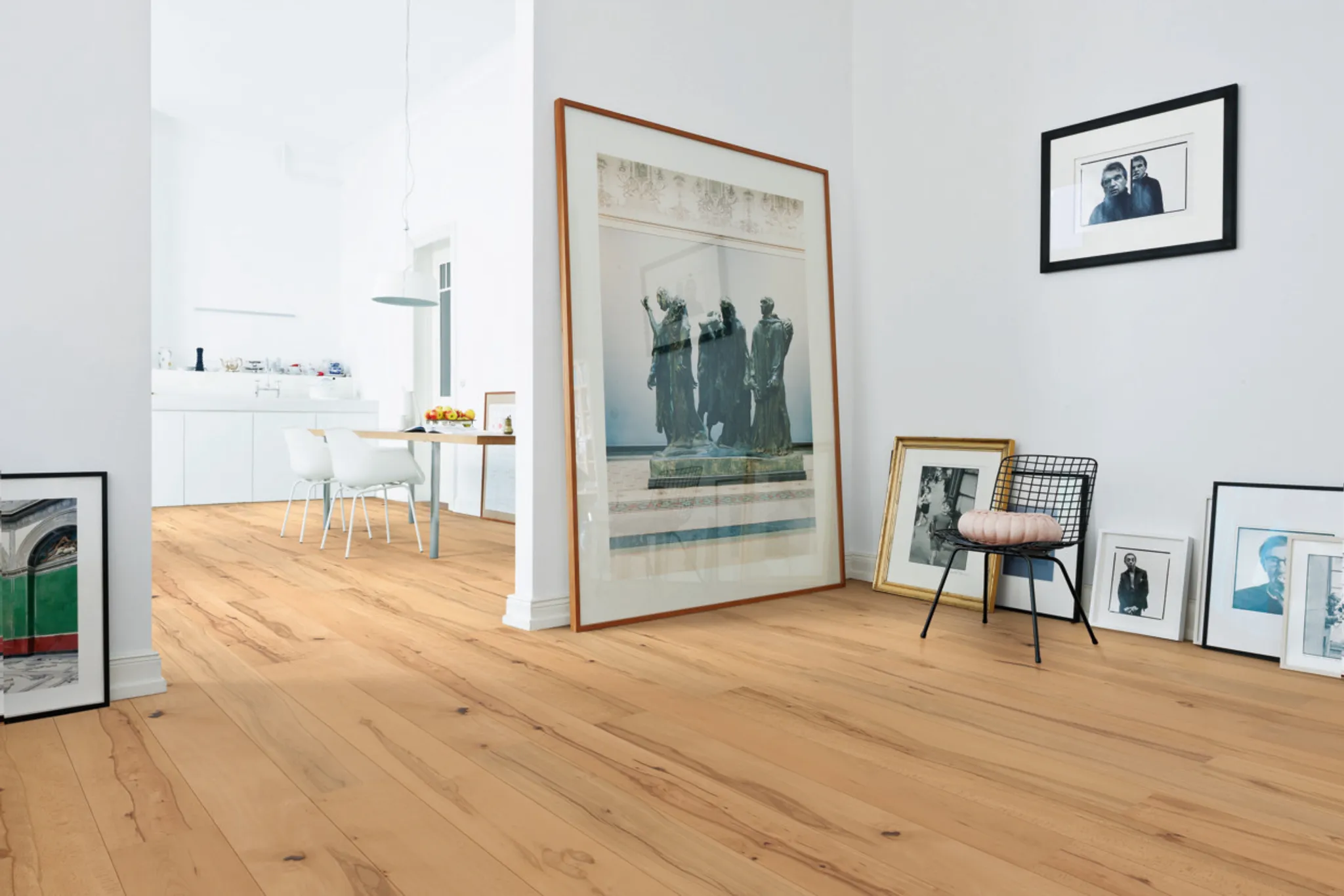 HORI Quick Parkett 300 Buche gedämpft Universal Landhausdiele natur-geölt 1