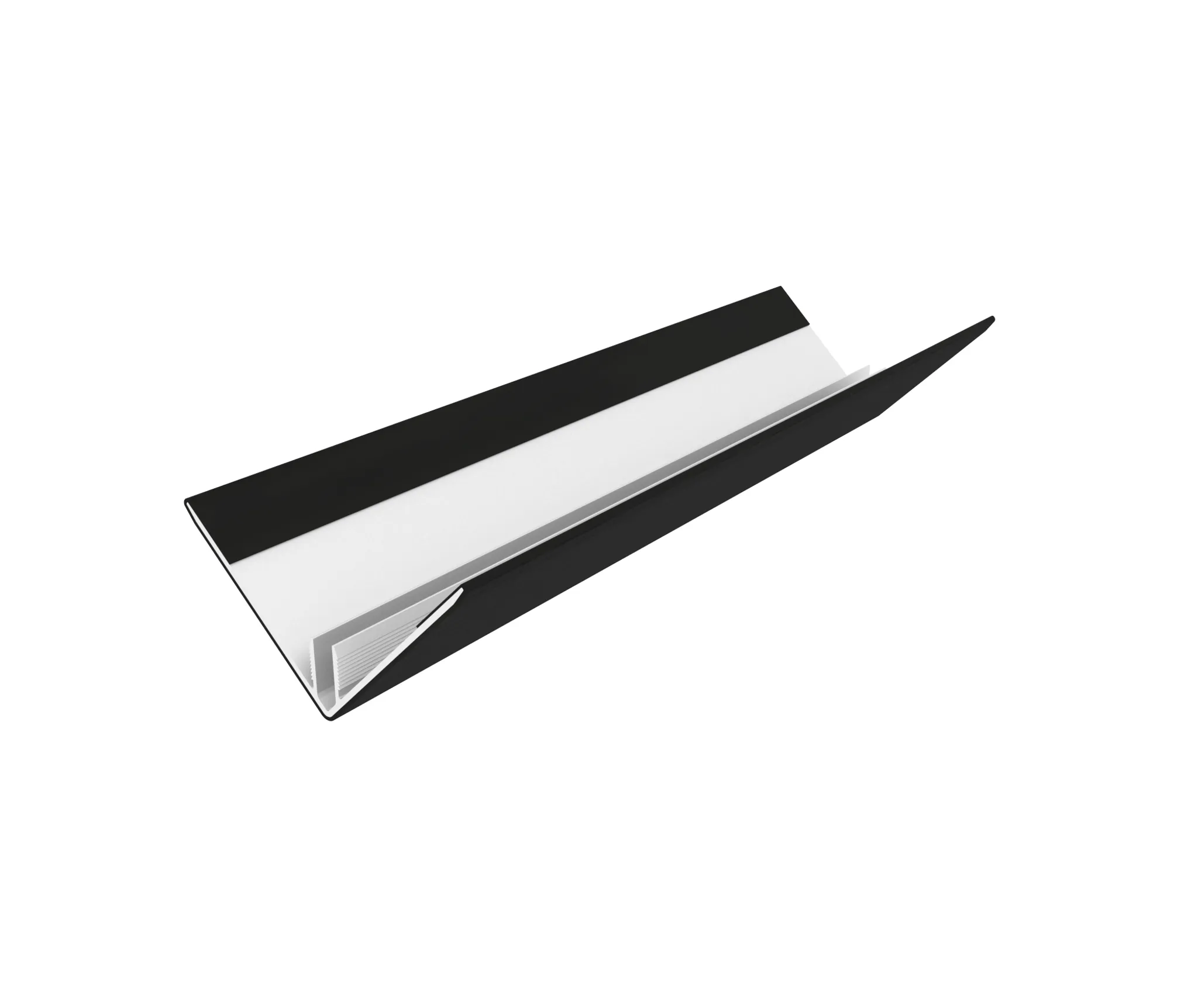 NewTechWood Castellation PRO Eckprofil coextrudiert Ebony 3
