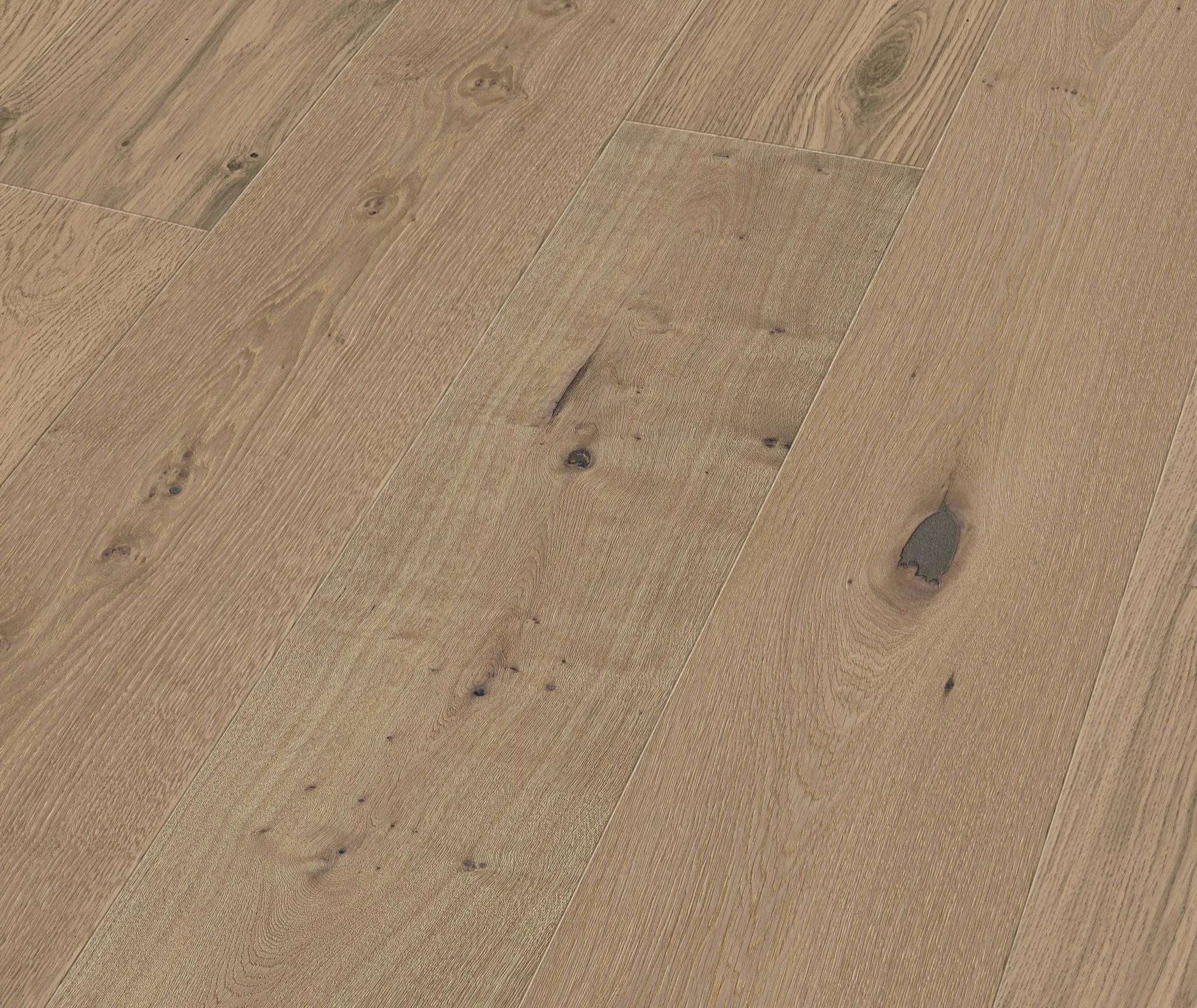 MEISTER Natureflex Holzboden HD 100 Eiche authentic greige pure gebürstet Landhausdiele 0