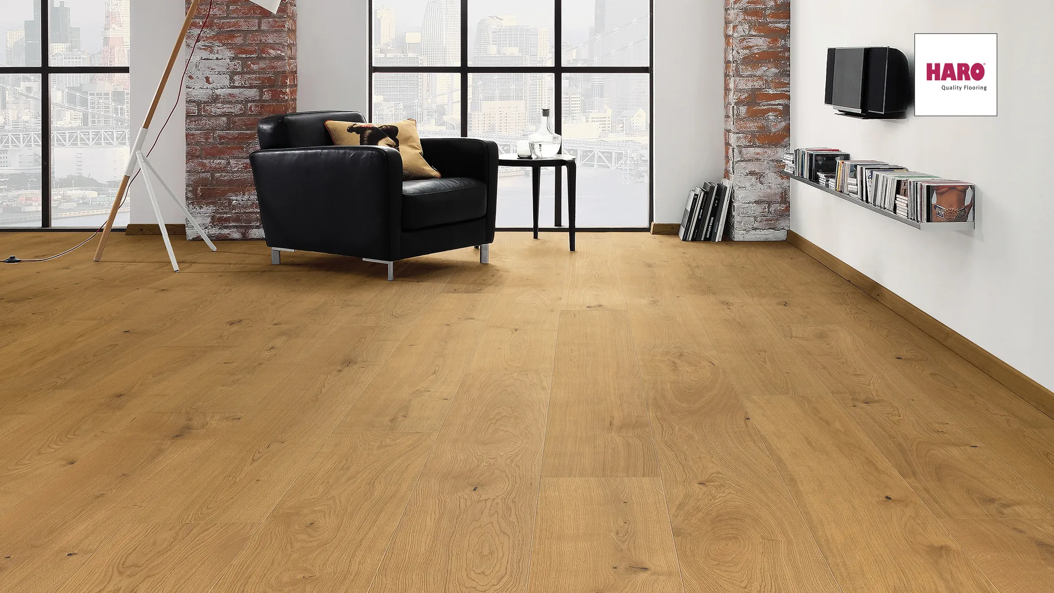 HARO Parkett 4000 Eiche strukturiert Markant Landhausdiele XL 3