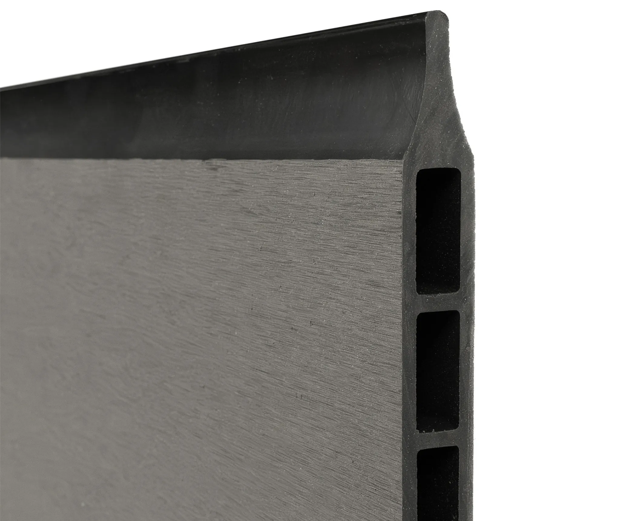HORI Design WPC Sichtschutzzaun Stecksystem Zaun Komplettset 7