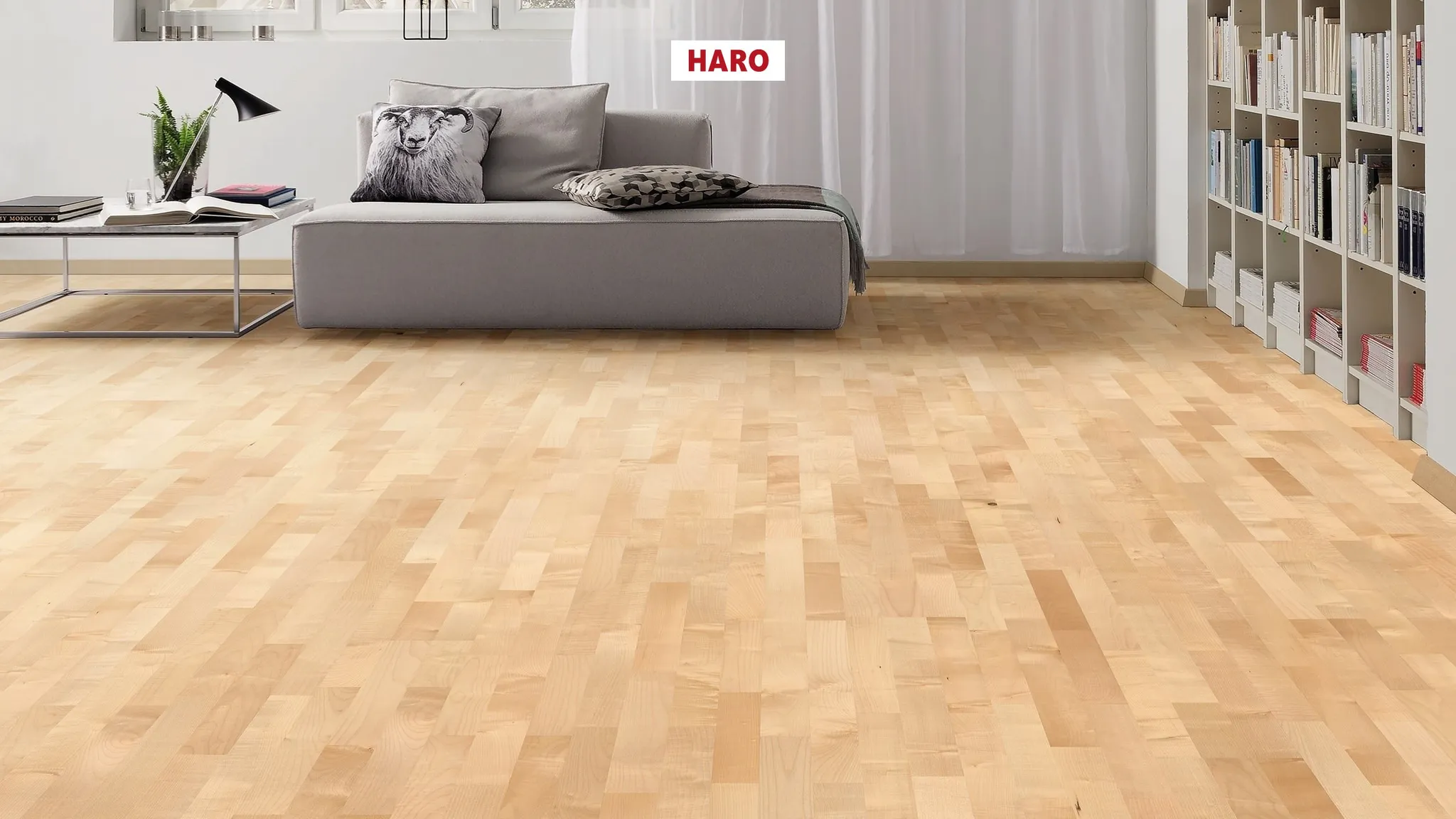 HARO Parkett 2500 Bergahorn Schiffsboden 2