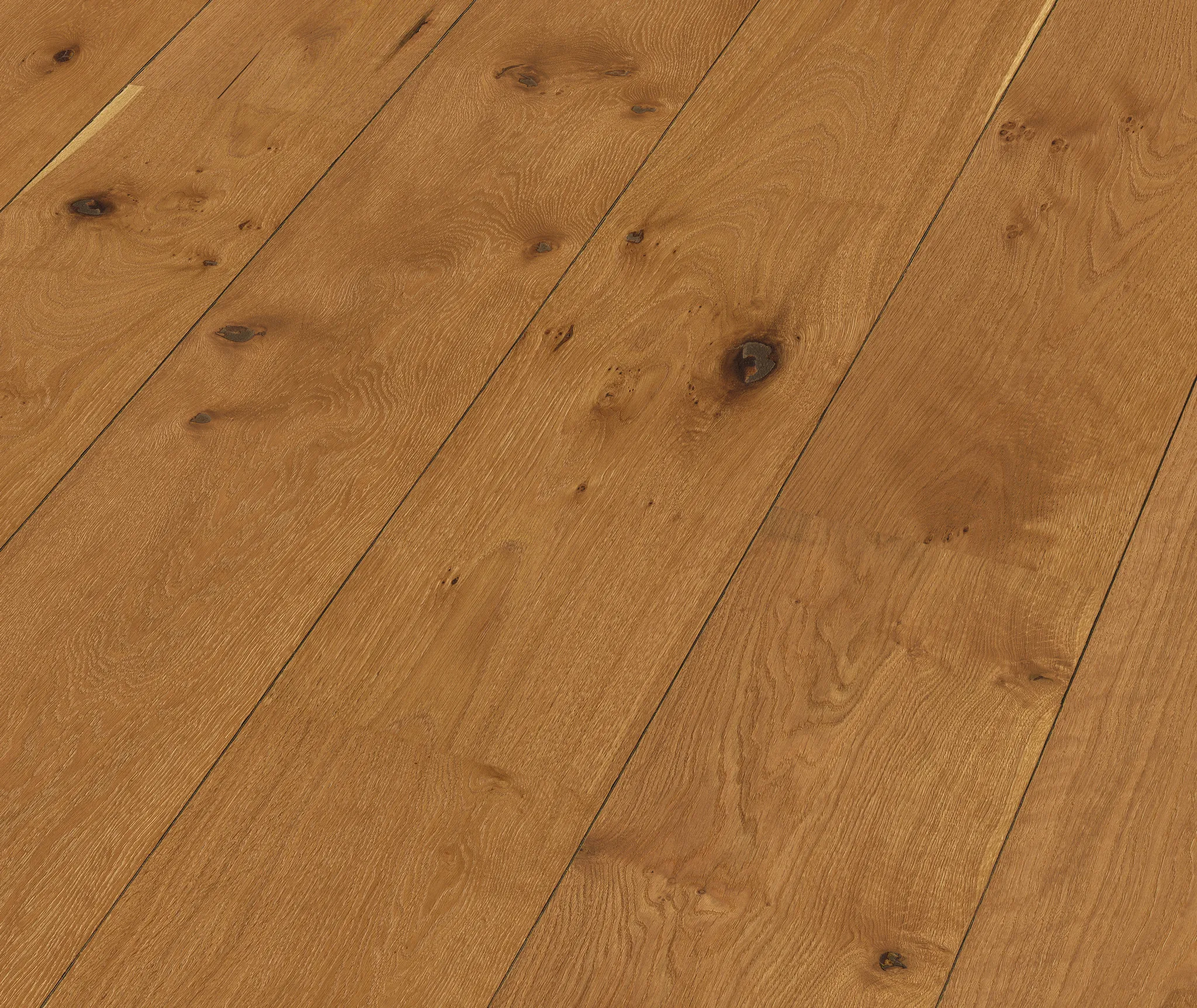 MEISTER Lindura Holzboden HD 400 Eiche authentic kastanienbraun 8911 gebürstet Landhausdiele 5G Dry® 0