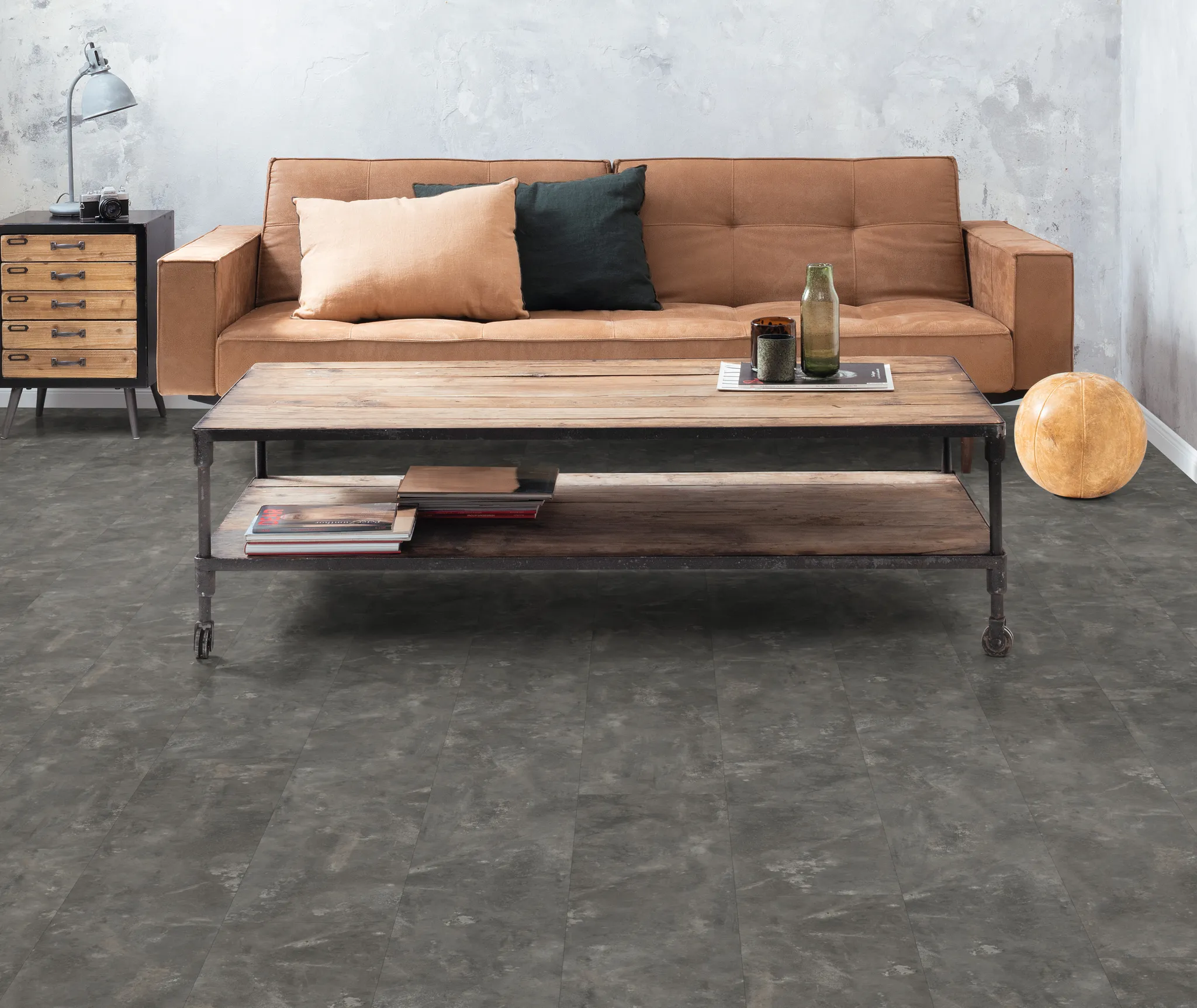 EGGER Klick-Designboden PRO Design Matal Rock anthrazit EPD043 2