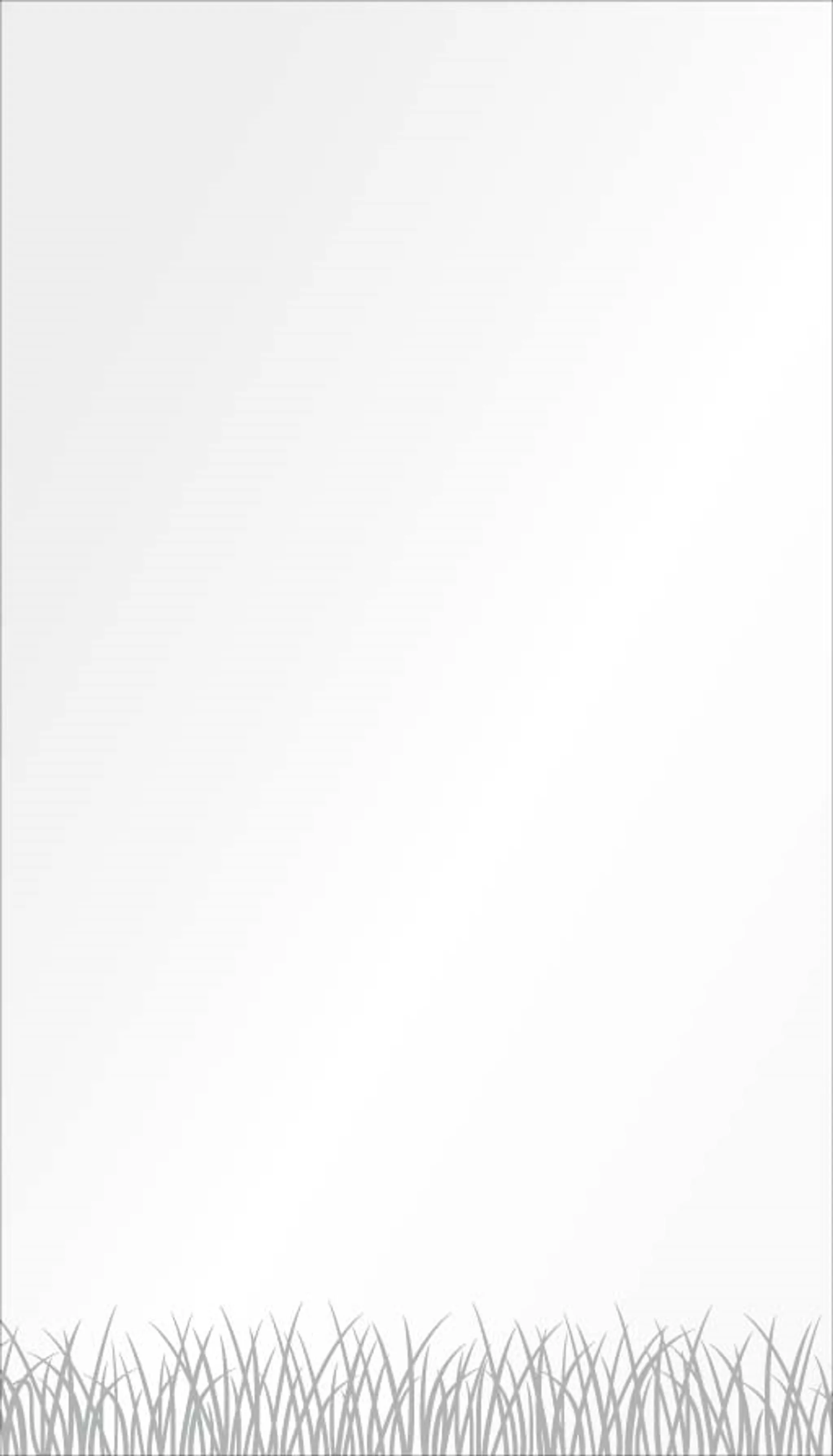 HORI Glaszaun Glassichtschutz Motiv Gras 0