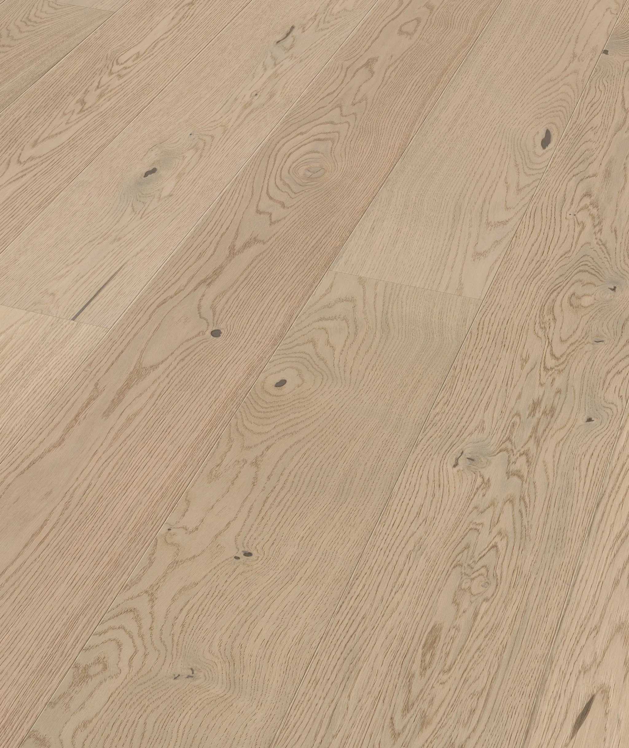 MEISTER Natureflex Holzboden HD 100 Eiche lebhaft cremeweiß gebürstet Landhausdiele 3