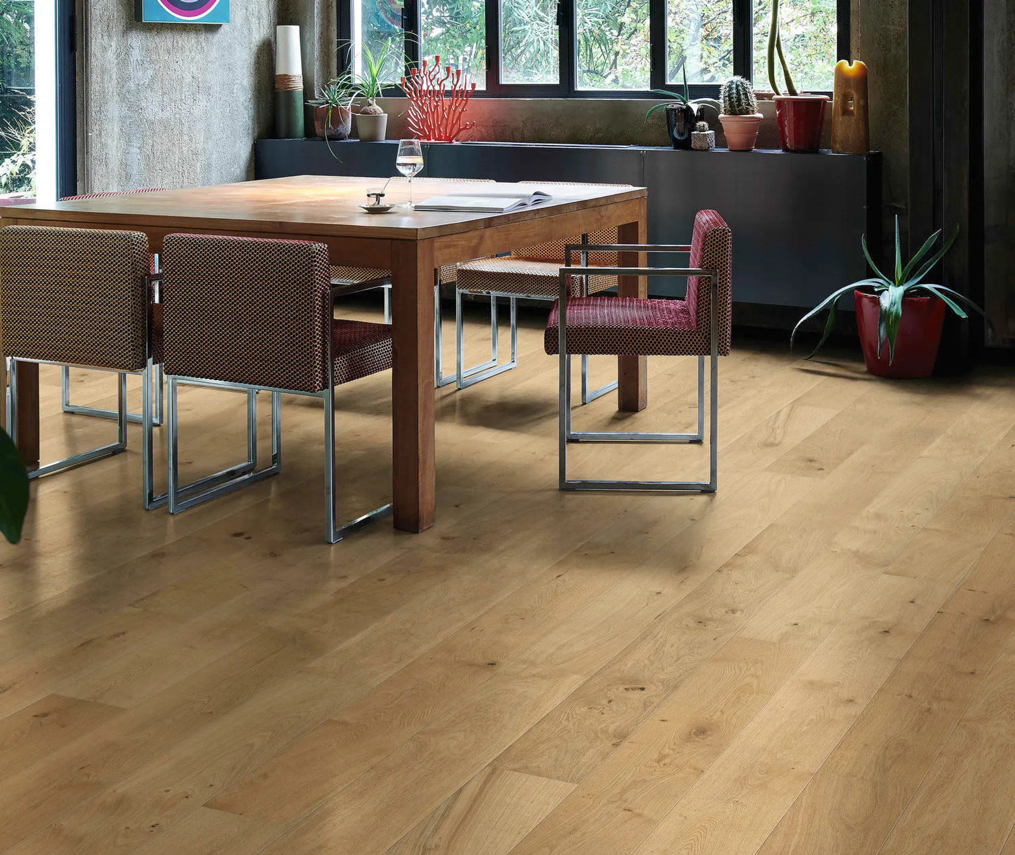 HORI Quick Parkett Eiche Universal strukturiert Landhausdiele 3