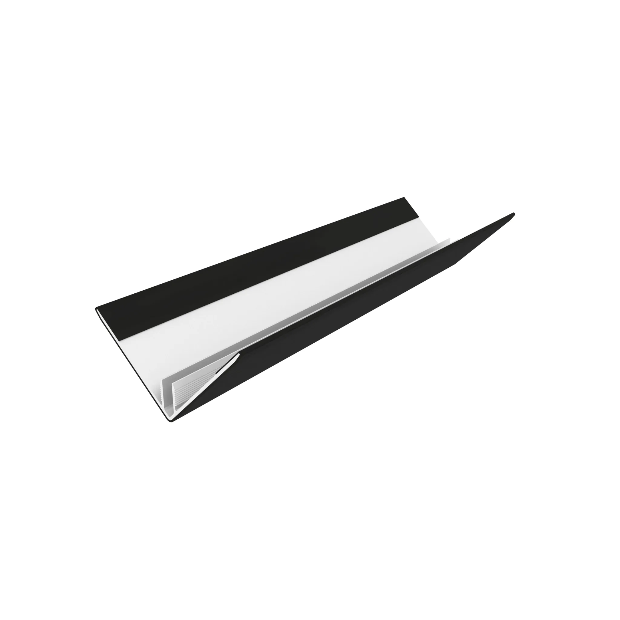 HORI Rhombus PRO Eckprofil coextrudiert Anthrazit-schwarz 2
