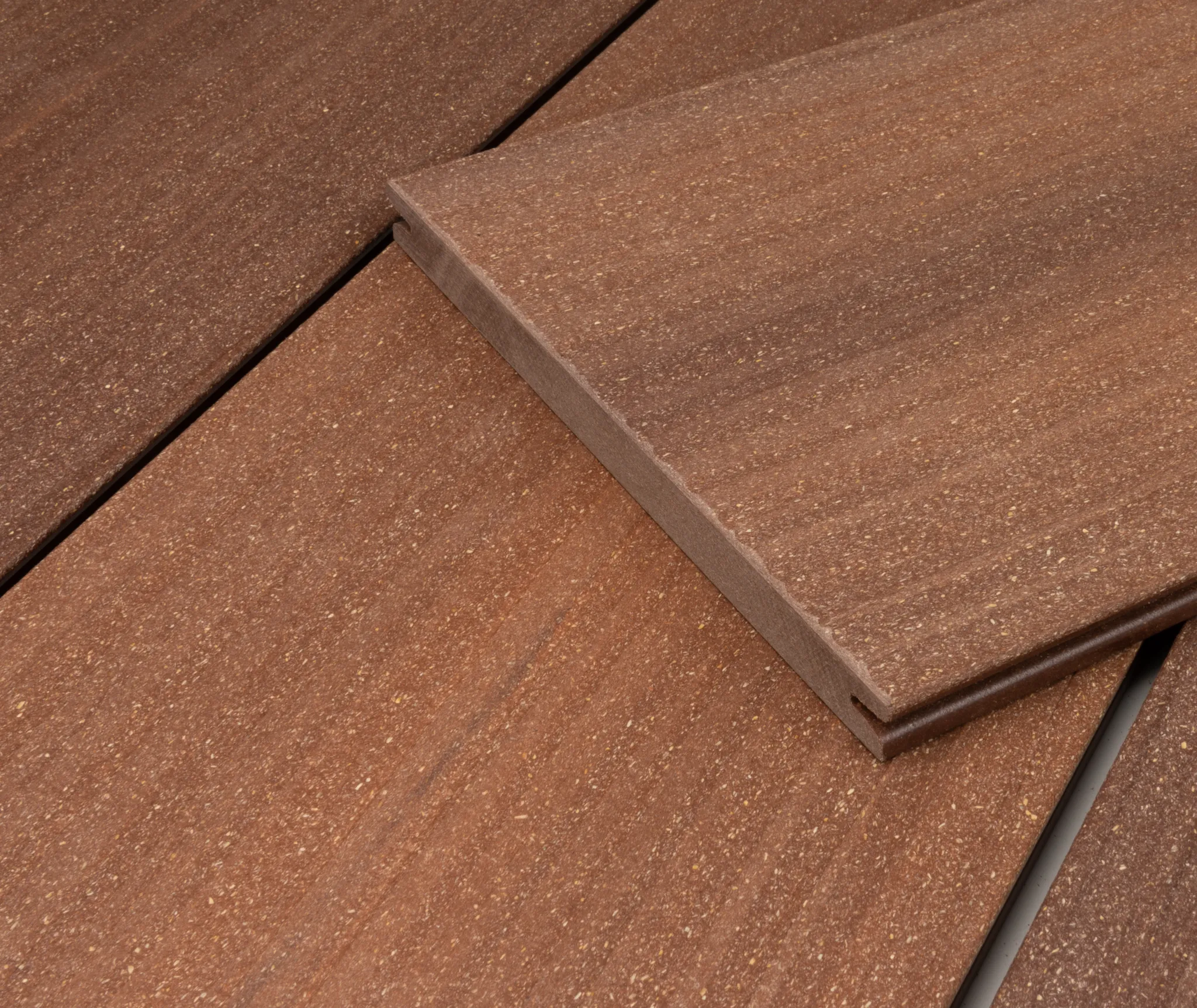 HORI Terrassendielen Komplettset WPC Sylt braun 16 x 193 mm 0