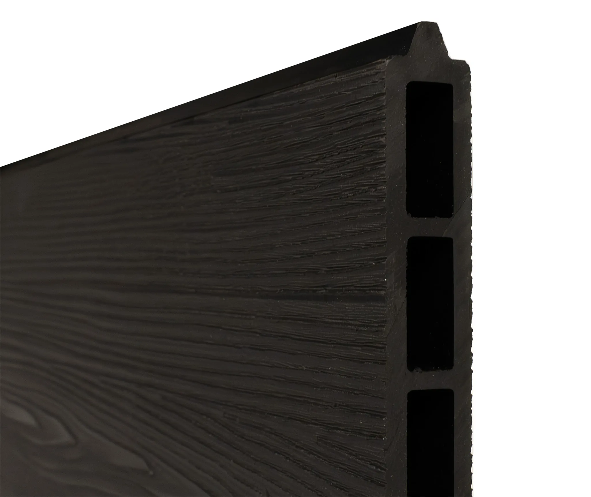 HORI Wood-Design WPC Sichtschutzzaun Stecksystem Zaun Komplettset 6