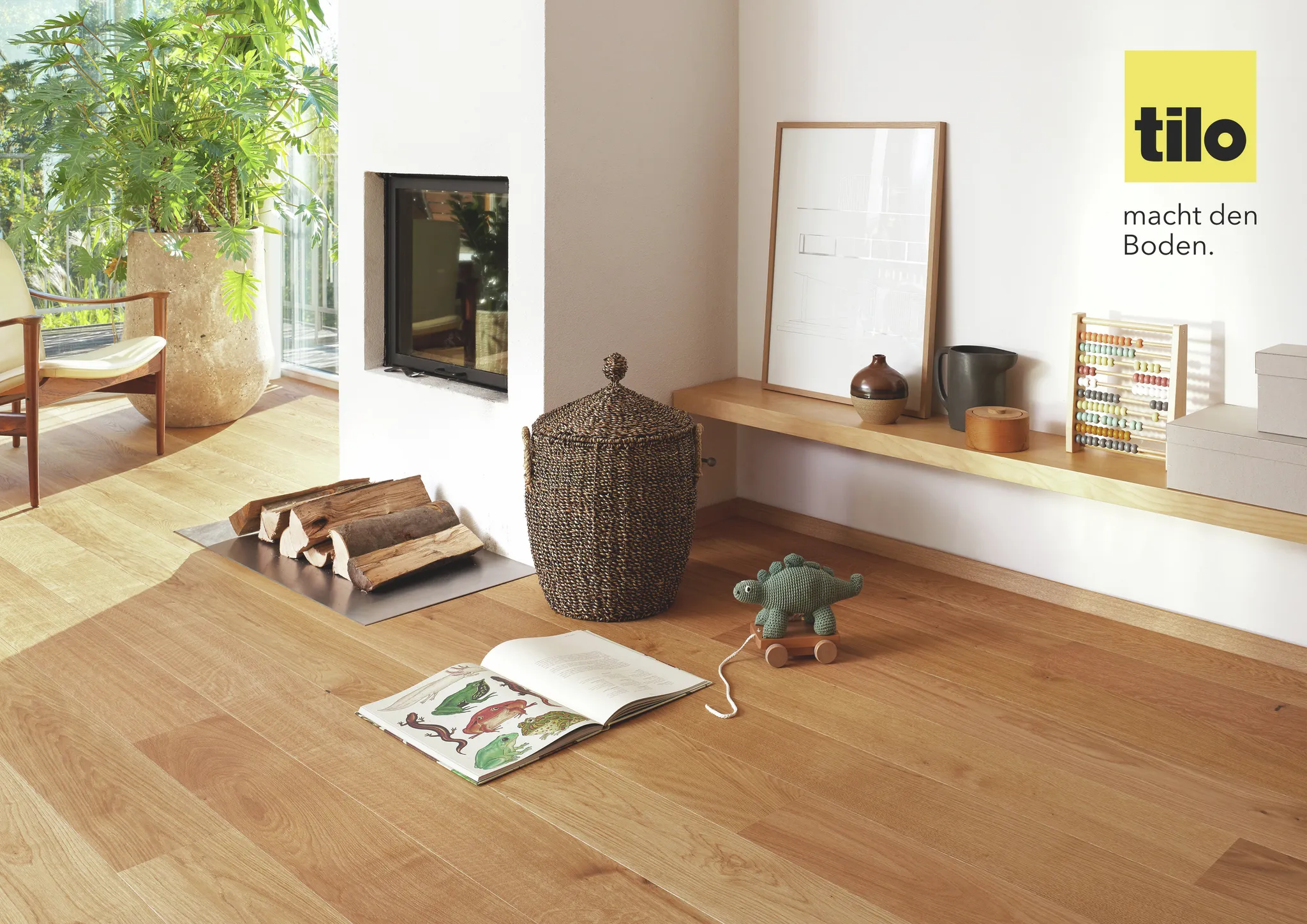 tilo Parkett PURISTICO TREND Eiche Natur Balance gebürstet Landhausdiele 4