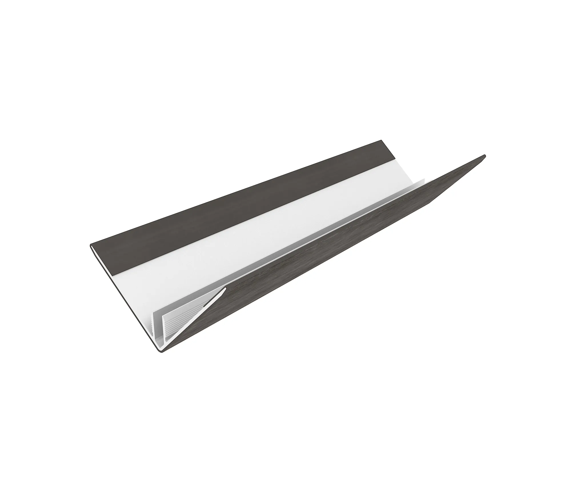 NewTechWood Castellation PRO Eckprofil coextrudiert Silver Gray 3