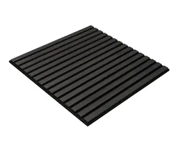 HORI WALL Akustik Dekor Wandpaneele Black Oak quadratisch 4