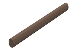 megawood Sichtschutzzaun Stecksystem Limes Pfosten oval 0