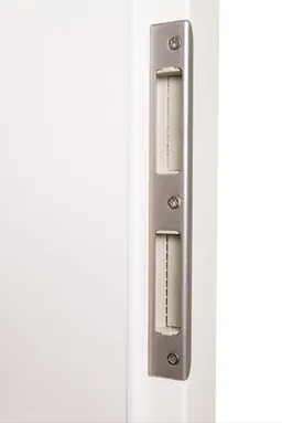 HORI Zimmertür Estella 2 Weißlack RAL9010 mit Lichtausschnitt Röhrenspan Rundkante Komplettset 3