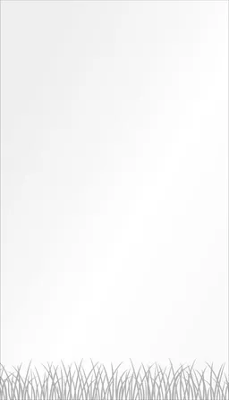HORI Glaszaun Glassichtschutz Schrägelement Motiv Gras 0