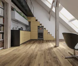 HORI Klick-Hartvinylboden Rigid SPC Eiche rustikal angeräuchert Katoomba Landhausdiele Holzstruktur 0