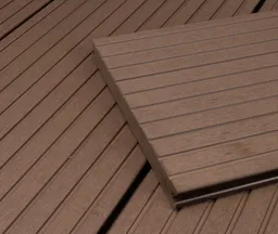 HORI Terrassendielen Komplettset WPC/BPC Massiv braun 0