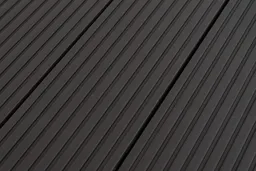 Kovalex Terrassendielen Komplettset WPC Kammerprofil Exklusiv Graubraun mattiert 26 x 145 mm 3