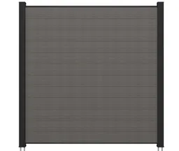 NewTechWood WPC Sichtschutzzaun Stecksystem Portland 0