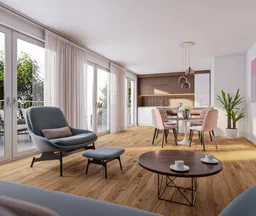HORI Parkett 300 Eiche Cottage Country stark gebürstet Landhausdiele matt versiegelt 3