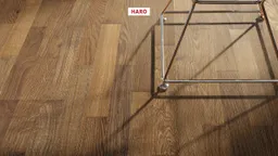 HARO Parkett 4000 Bernsteineiche Naturale strukturiert naturaLin plus Schiffsboden 2