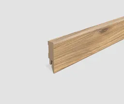 EGGER MDF-Kern Sockelleiste L624 passend zu Fußboden Sherman Eiche honig 0