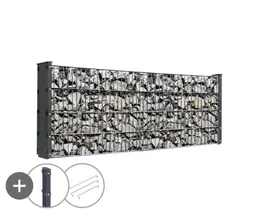 HORI Gabionenzaun Komplettset 0