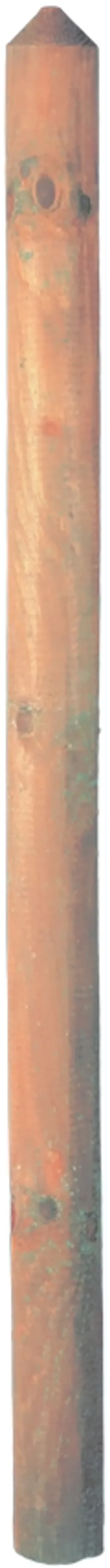 TETZNER & JENTZSCH Zaunlatten 80 cm, braun Ø 5,5 cm 0