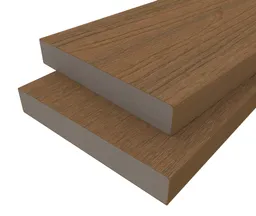 HORI Verkleidungsbretter WPC Massiv Wood Feeling Co-Extrudiert  22,5x138mm naturbraun 0