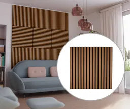HORI WALL Akustik Dekor Wandpaneele Natural Oak geölt quadratisch 0