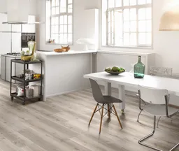 PARADOR Klick-Vinylboden SPC Basic 5.3 Eiche grau geweißt gebürstete Struktur Landhausdiele 0