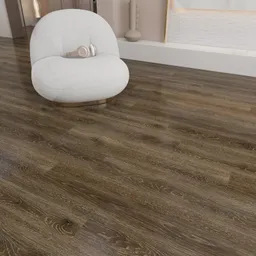 HORI Klebe-Vinylboden massiv Muddy Waters Eiche Holzstruktur Landhausdiele 0