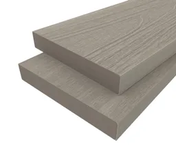 HORI Verkleidungsbretter WPC Massiv Wood Feeling Co-Extrudiert  22,5x138mm hellgrau 0