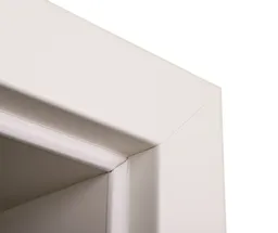 HORI Zimmertür Komplettset Estella 4 Weißlack RAL9010 Röhrenspan Rundkante 3