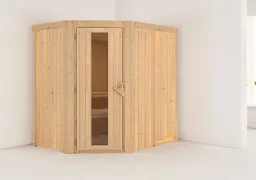 Karibu System-Sauna Saja Eckeinstieg 68 mm 0