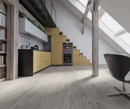 HORI Klick-Hartvinylboden Rigid SPC Eiche Lugano strukturiert Landhausdiele 0